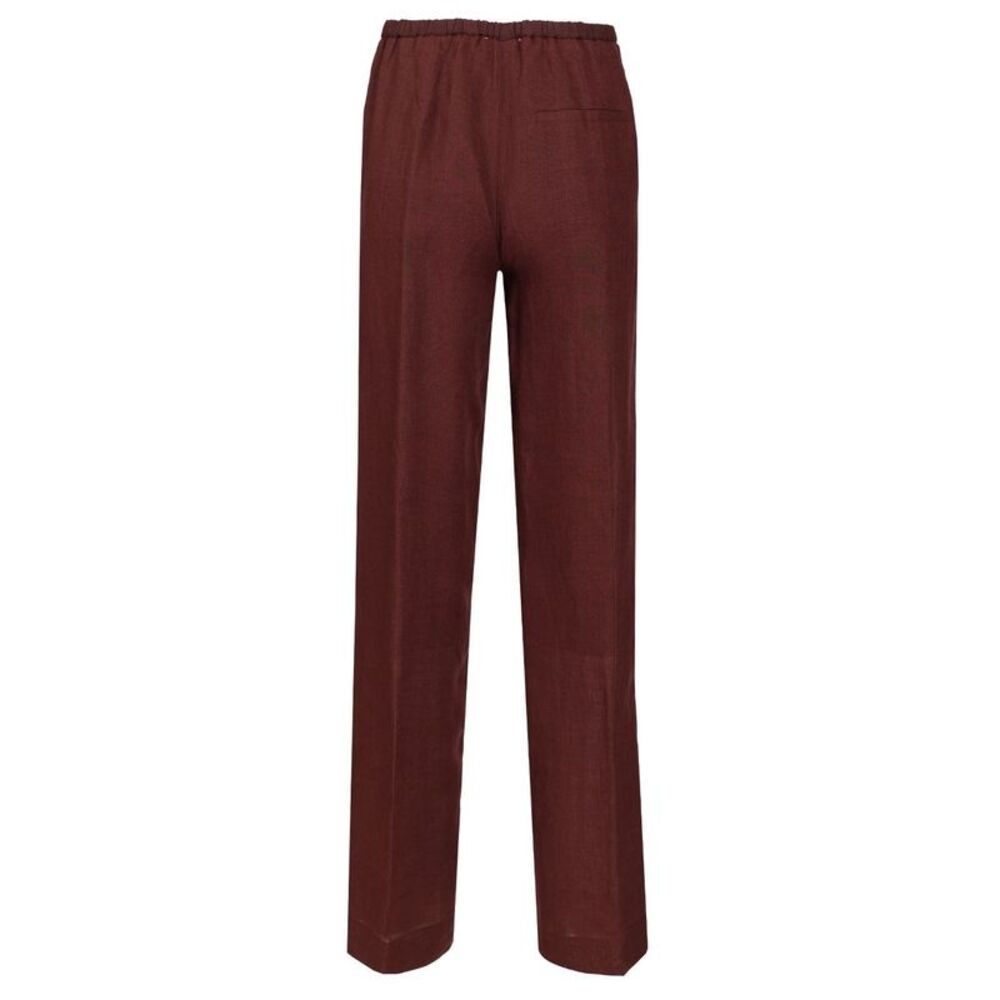 Forte_Forte Women Linen Gauze Trousers - Picture 2 of 4